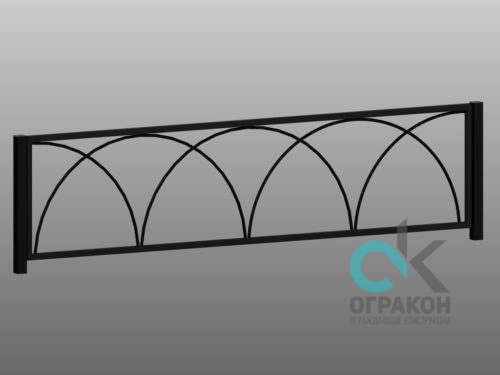 ГО4 - газонное ограждение 4